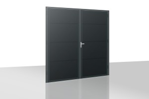 DoorPro Double | L-Sicke Silkline RAL 7016 