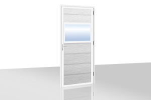 Mandoor Therm | M-Sicke Woodgrain 9016 | Sichtsektion