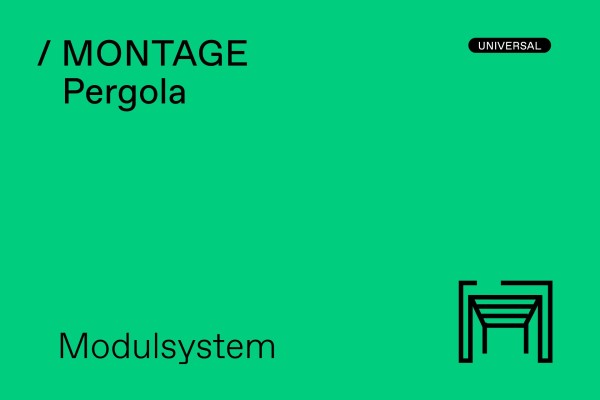 003956 Montage Pergola