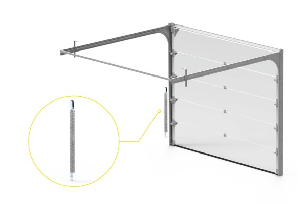Garagentor (T) Guardy EXT Zugfederntor