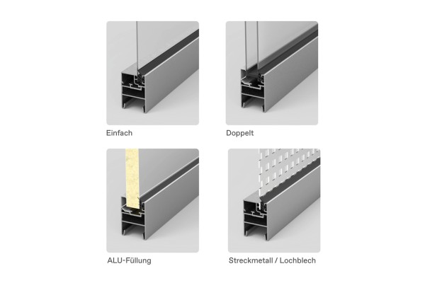 Garagentor (T) Guardy EXT Füllungen