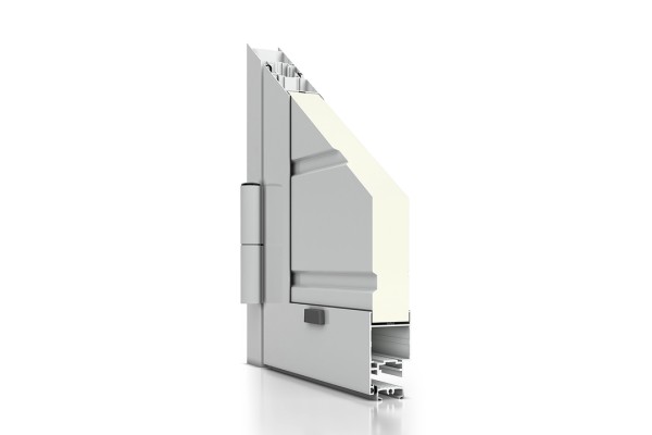Nebentür (W) DoorPro | THERM Profildetail