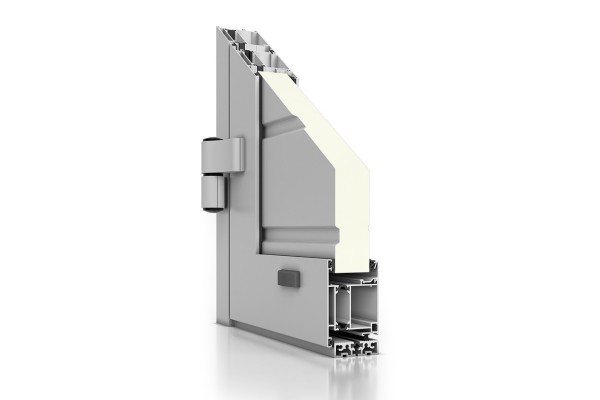 Nebentür (W) DoorPro | THERM | DOUBLE Paneeldetail