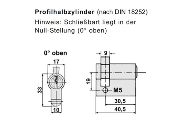 005502 Schlüsseltaster AP | 1B