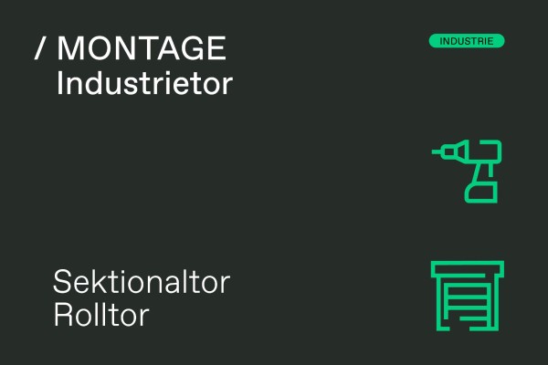 001600 Montage Industrietor Rolltor