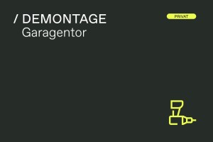 002976 Demontage Garagentor