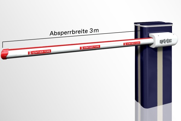 Faac B680H Sperrbreite 3 m blau