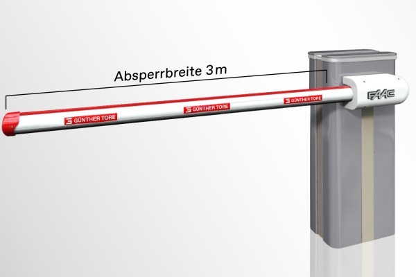 Faac B680H Sperrbreite 3 m grau